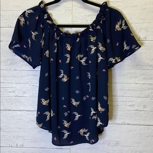 Primark/swan blouse